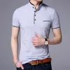 Polo Shirt Men Casual Cotton Solid Color Poloshirt Men s Breathable Tee Golf Tennis Brand Clothes Plus 220614