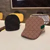 Wiosenna czapka baseballowa podwójna litera snapback designerka czapki stripe golf czapki kobiety mężczyźni kopuły kapelusz słoneczny