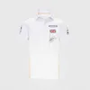 F1 여름 티셔츠 포뮬러 ONE MCLAREN 팀 폴로 셔츠 대형 티셔츠 느슨한 라벨 짧은 슬리브 디지털 트렌드 스포츠 레이싱 Tshirt