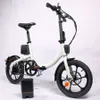 X2 Meerdere opvouwbare fiets en verwijderbare batterijen Vet Tyre Pedal / Electric Bicycle met Seat European Duty-Free Direct Ship