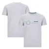 Vêtements de course F1 personnalisés T-shirt équipe à manches courtes combinaison de formule 1 à séchage rapide et respirant294K