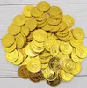 Réplique Gold Bar Fake Pirate Coins Party Nouveauté Décoration Golden Brick Bullion Réaliste Film Chasse Au Trésor Jeu Prop ABS Plastique