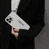 Oficjalny projektant skórzany gniazdo karty Crossbody dla iPhone'a 15 14 13 12 11 Pro Max Luksusowa torebka jakości 18 16 16 15pro 14pro 13pro 12pro x xs obudowa z logo pudełkiem