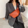 Chaîne taille sac femmes en cuir Fanny pack marque de luxe bandoulière poitrine Mini ceinture sacs mode fille téléphone Pack sac à main 220727