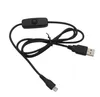 AAN/UIT Schakelaar kabels Micro USB Type C Lader Voeding 5V 3A/2A Voor Ras Pi 3 B + plus RPI 4 Model voor Xiaomi Telefoon 313 501
