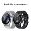 Relógios inteligentes 2024 Recebimento mais novo de luxo de luxo 4 Black Silverheart Pagamento Pagamento de Pagamento de Wristwatch Charging sem fio Charging impermeável Bluetooth Relvadores de pulso para Galaxy 5