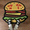 Nieuwe ontwerp tapijten hamburger eend drinkpatroon tapijt tapijt Japanse stijl huisdecoratie non-slip pad