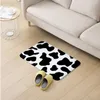 Tapijten koe print mat camper tapijt badkamer ingang portemat bad binnen vloer vloerkleden absorberende antislip keuken trugcarpets