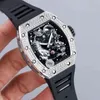 Watch Designer Luxury Mens Mechanics Watch Richa Milles Wristwatch r Rm5101tiger and Dragon Michelle Yeoh Tiger Tourbillon