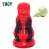 YOCY Énorme Plug Anal Épais 7.5 cm Ventouse Jouets Poussée Gode Butt Masturbation Silicone Doux Godes sexy Pour Les Femmes