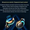 F9 TWS New TWS Wireless Earphones Bluetooth 5.2 Earbud Headphone Stereo Sports Waterproof Earhook Earphone With Microphone Charging Box