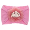 Girls Hair Accessories Baby Headbands Kids Bands Infant Bows Newborn Accessory Nylon Childrens Tiaras Crown