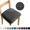 Chair Covers Waterproof Spandex Jacquard Dining Room Seat Removable Washable Elastic Cushion For Upholstered ChairChair