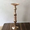 Dekorationsljushållare 60 cm/24 "Metall Candlestick Flower Vase Table Centerpiece Event Flower Rack Floor Road Wedding Imake117