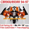 Body Kit für Honda CBR893 CBR 900 893 RR CC 89-97 Bodywork 120NO.5 CBR 893RR 900RR 893CC CBR893RR 89 94 95 96 97 CBR