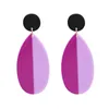 Dangle & Chandelier Punk Acrylic Earrings For Women Exaggeration Long Acid Pendant Fashion Bohemian Party Jewelry Accessories