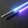 Zwarte serie 3 SoundFonts LightsABER RGB Veranderend Duelling Foc Metal Hilt FX Force Blaster Lock-Up Light Laser