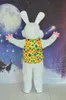 2022 Performance Easter Bunny Mascot Costume Halloween Christmas Fancy Party Animal Cartoon Character Outfit Suit Adults Women Men Dress Carnival Unisex Adults