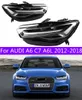 2 шт. автозапчасти для фар автомобиля для A6 C7 A6L 20 12-20 18 светодиодные лампы MATRIX фары DRL двойной проектор FACELIFT