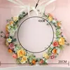 Floral Hair Band Girl Flower Wreath Band Band Halo Head Pieces Crown Garland Festival Festival de casamento Q759