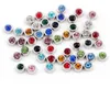 20 Teile/los Runde Birthstone Schwimm Medaillon Charms DIY Zubehör Fit Für Glas Living Memory Magnetische Medaillon