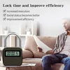 Digital Time Lock Equipment Bondage Timer Locks Safe Handcuffs BDSM Sexyyshop Erotic Accessories for Adult Game