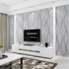 0.53x10m 3D壁の縞模様の壁紙リビングルームテレビ背景壁装飾紙の壁紙ホーム装飾モダンペーパーPeint 853 D3