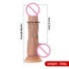 DILDO FILDO Realistic Penis Sexyual Toys Consoladoresfemenino Coppa di aspirazione Dick per donne Strumento di cazzo di masturbazione sexy