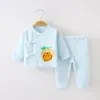 Одежда наборы 2PERP SPRENCE FALL BORN GOULD для детских девочек бутик -наряды Cartoon Симпатичные хлопковые мягкие топы Banse Boys BC2253Clothing