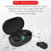 Nuovo E6S TWS Bluetooth 5.0 Auricolare Cuffie Bluetooth senza fili Cuffie stereo Sport Auricolari Microfono con scatola di ricarica per Smart Cell Mobile Phone