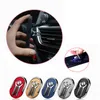 New 3 in 1 360 Rotation Metal Car Mount Vent Bracket Desktop Phone Holder Ring Holders for iPhone Samsung Huawei Xiaomi With Retail Package