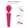 Vibrators Magic Little Av Stick Women's Masturbation Device G-point Massage Fun Products 220713