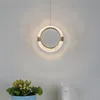 Lampa ścienna kryształowe nordyckie oświetlenie wewnętrzne do domowej dekoracji salonu stoliki jadalni lampy nocne złoto vintage dekoratwall