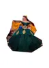 Abiti Quinceanera verde smeraldo con spalle scoperte Abito da ballo con maniche corte Abito da ballo con applique in oro Abito elegante dolce 16 Brithday3042