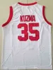 SJZL98新しいKyle Kuzma Jerseys Utah College Basketball＃35 Kyle Kuzma 100％ステッチジャージメンズサイズS-XXL