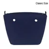 Sacs de soirée Classique Mini Taille Imperméable Solide Toile Insert Doublure intérieure Poche à glissière pour Obag O Sac Sac à main Silicone BagEvening