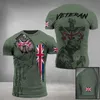 Herren T-Shirts Britische Armee Tarnung T-Shirt Männer und Frauen Hochwertige Special Forces 3D-Druck Sommer übergroße kurze S211r