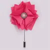 Decorative Flowers & Wreaths Men's Suit Brooch Groom Buttonhole Prom Corsage Ceremony Flower Korean Fashion Accessories XH2022Decorative