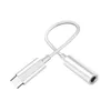 Adattatore Aux jack da micro tipo C a jack da 3,5 mm per Huawei P20 Pro Honor20 10 adattatore per cuffie connettori per cavi Usb C o convertitore9525288