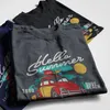 COOLMIND 100% Baumwolle Kurzarm Lose Sommer Druck Männer T-shirt Casual Große Größe Kühlen Surf Druck Männer T-shirt Oansatz t-shirt tees 220521