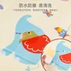 180x100cm Foldable Baby Play Mat Puzzle Mat Educational Children Carpet in the Nursery Climbing Pad Kids Rug Activitys Game Toys 220531