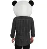 Masque de tête d'animal - Costume de mascotte d'ours panda en peluche Fêtes d'Halloween de Noël Robe de performance d'ours