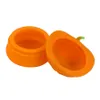 Smoking Accessories Household Sundries pumpkin container Cathead silicone Other Kitchen Tools storage wax jar round recycling colorful dab