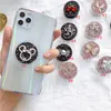 Cell Phone Bracket Holder Universal Quicksand Glitter Expanding Smartphone Holder Grip Stand For iPhone X XS 8 7 6 Plus socket