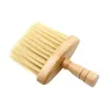 Trähandtag Barber Cleaning Brush Home and Salon Professional Soft Brush Hair Styling Tool Inventory