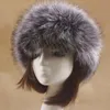 Beanie/Skull Caps Winter Fashion Women Hat Warm Skullies Beanies Top Fake Headscarf Russian Fur Faux Empty Y D8B6Beanie/Skull Chu5691198