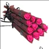 Decorative Flowers Wreaths Festive Party Supplies Home Garden Wholesale Rose Carnation Single Bright Soap Flower Festival Opening Event St
