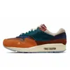 1 87 Mens Womens Running Shoes Patta Waves Sean Wotherspoon Ts x Fragment Denim Oregon Duck Olive Kasina Won Ang Treeline Designer Sneakers Big Size 13