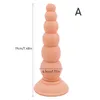 Anal Sexy Toys Pull Beads Dilator Soft Plug Dildos mit Saugnapf Stimulation von Vagina und Anus für Frauen Männer