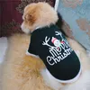 Abbigliamento per cani di Natale Abbigliamento per animali domestici di Capodanno per Chihuahua Yorkshire Autunno Inverno Caldo maglione per cani di Natale ricamato